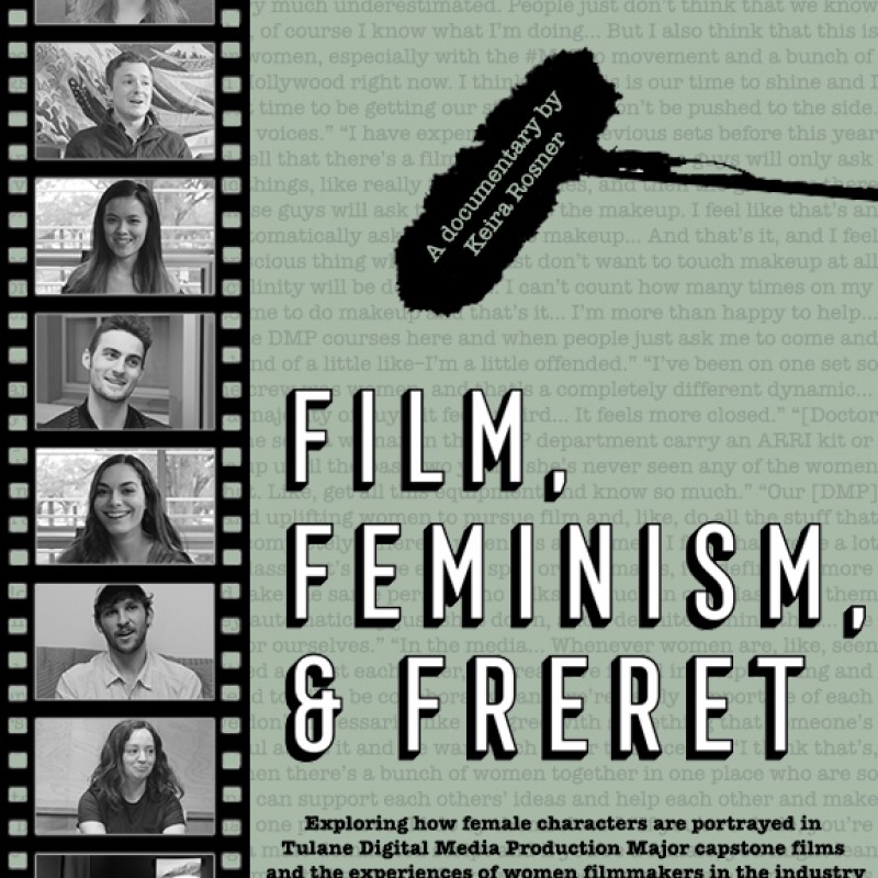 "Film, Feminism, & Freret" Poster 1